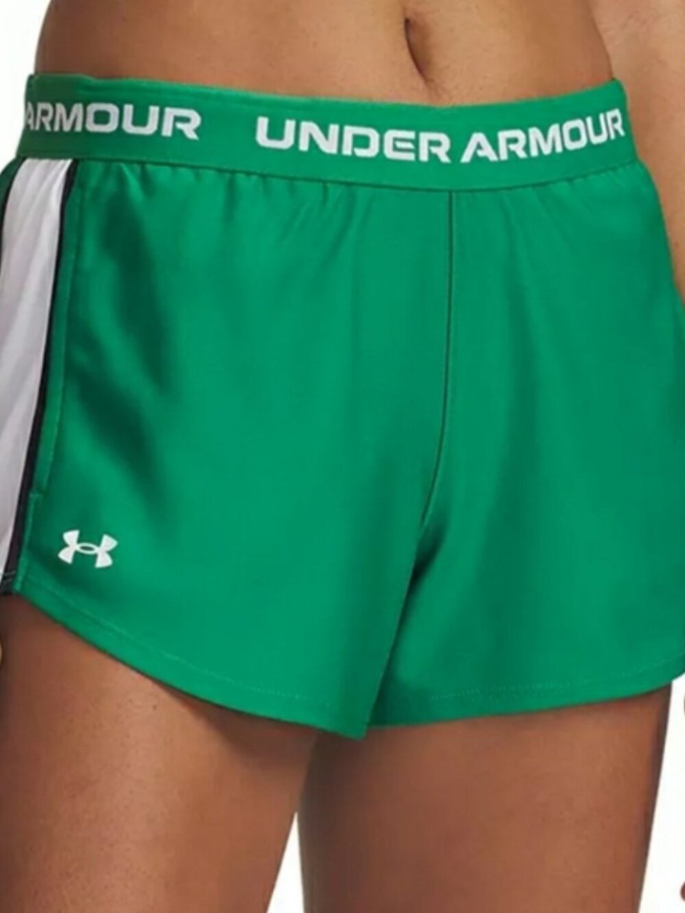 Under Armour Women's Tech 3" Play Up Shorts in Green NWT
